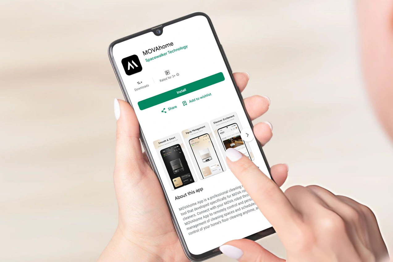 Mova Robot Vacuum Configuration